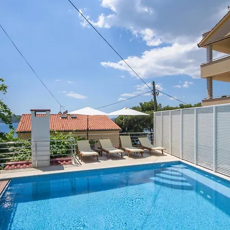 Apartman A2-apt W Shared Pool & Balcony Next To The *